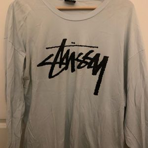 Study light blue long sleeve t-shirt